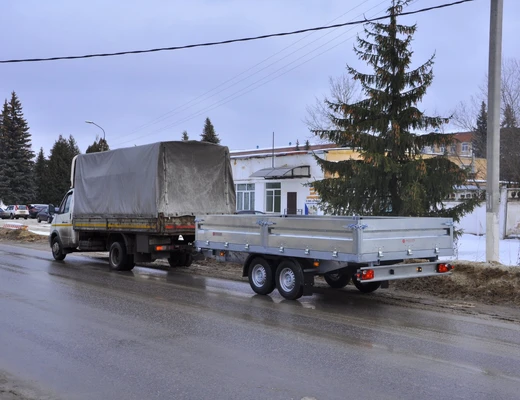 Прицеп Treiler Модель 829820 Исполнение 5,2х2,1 КПП + +/14’’ Прицеп Treiler Модель 829820 Исполнение 5,2х2,1 КПП + +/14’’