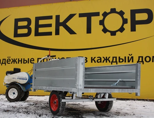 Одноосный прицеп специального назначения без тормоза ЛАВ 81002 Одноосный прицеп специального назначения без тормоза ЛАВ 81002