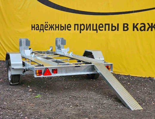 Одноосный прицеп специального назначения без тормоза ЛАВ 81012 Мото R13 Одноосный прицеп специального назначения без тормоза ЛАВ 81012 Мото R13