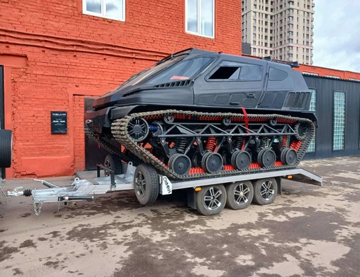 Прицеп для перевозки спецтехники, авто Прицеп для перевозки спецтехники, авто